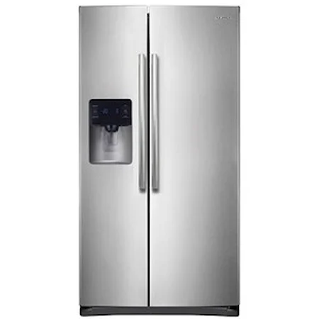 36"-Wide, 25 cu. ft. Capacity Side-By-Side Refrigerator with LED Tower Lighting